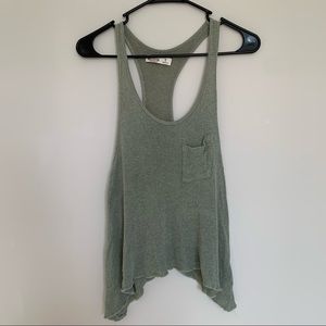 Light green Hollister tank top